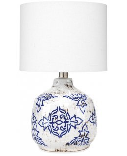 Jamie Young  LSRUBYWHBL Ruby Table Lamp